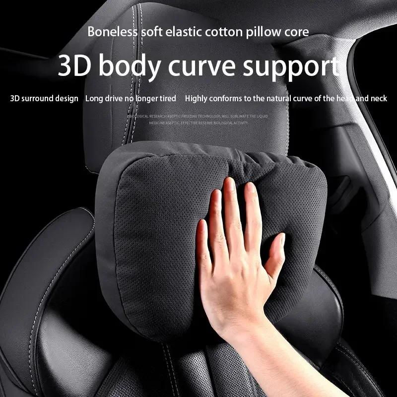 NEW Car Neck Pillow Headrest Car Accessories Cushion Car Seat Headrest Neck Massager Car Seat Neck Support Memory Foam