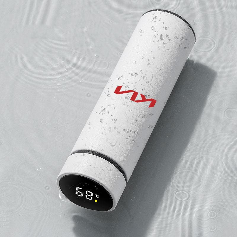 500ml Chytrý LED displej teploty Auto Přenosný termoska Auto styling Pro KIA Ceed Rio Sportage R K2 K3 K4 K5 K6 Soul Opeima Ceed Sorento Cerato