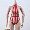 Scale Action Figure Body Harness Slave Belt Custom Limited Bondage Style and Body Not [TOYBARJAPAN] 1/6 - Made, Handcrafted, Edition, Leather-Style