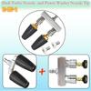 Dual Turbo Nozzle and Power Washer Nozzle Tips 2in1 Pressure Washer Accessories, 4000 PSI, 14