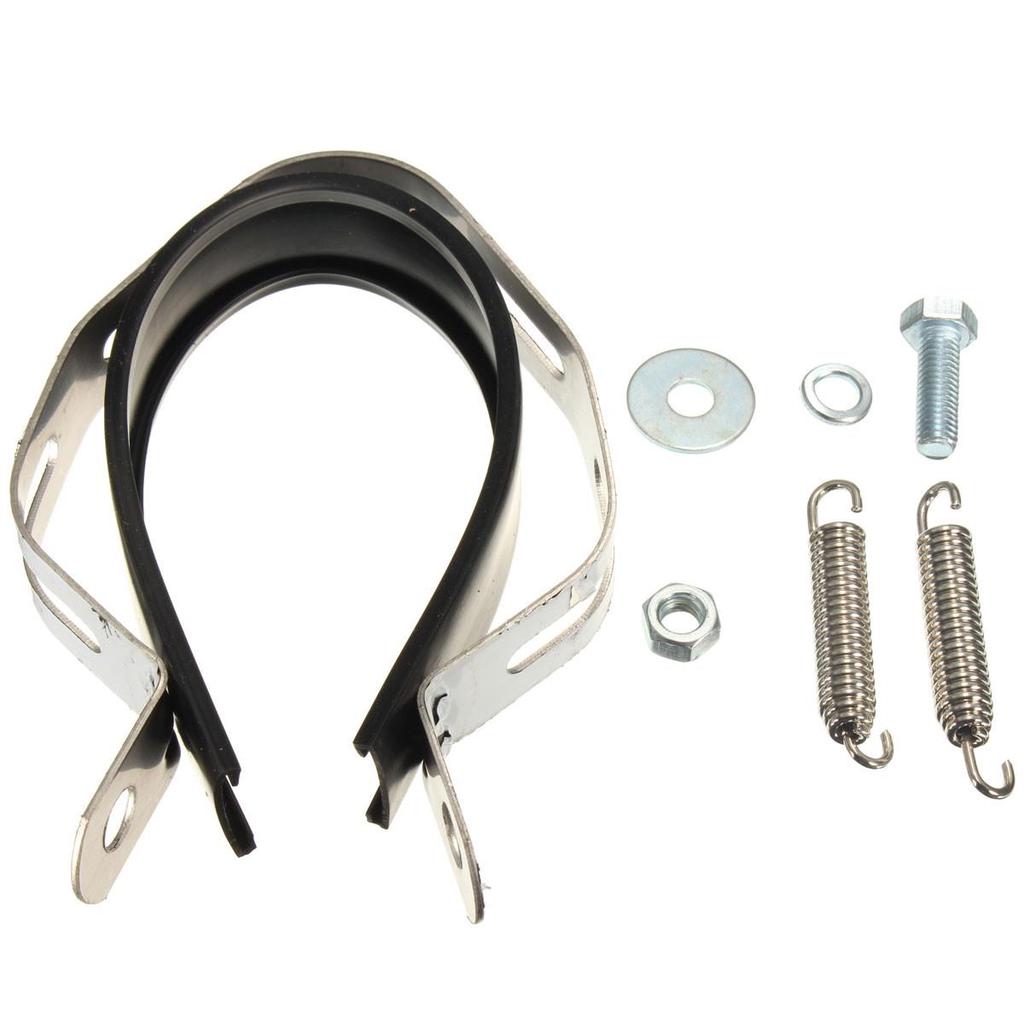 Silencieux Universel Moto 60mm - Fibre De Carbone/alliage Titane - Longueur 89mm - Neuf Pour échappement