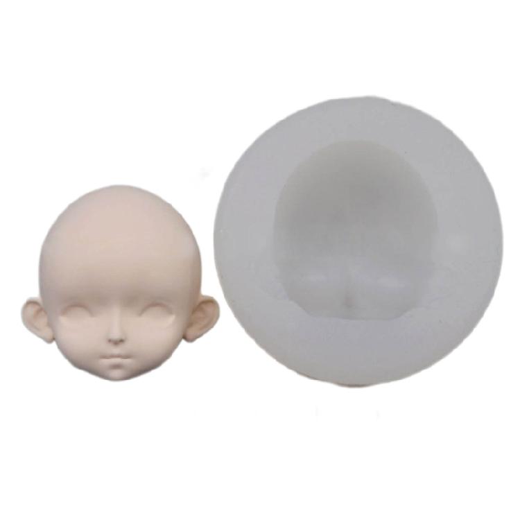 Baby Head Mould Clay Resin Mould for Making Cake Fondant Decorations