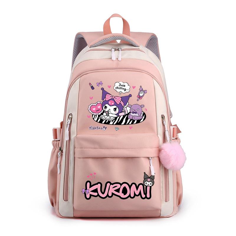 Cartoon Printed Schoolbag Japanese Primary School Students Junior High School Large Capacity Cute Cartoon Backpack