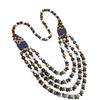 Cross Retro Ethnic Wooden Beads Multi-layer Necklace - Bohemian Sweater Chain Accessory