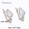 18K Gold Plated Anti-Allergy Basic Ear Wire Hook Earring Clasps Shvenzy Accessories Handmade DIY Women's Earring Making Fittings