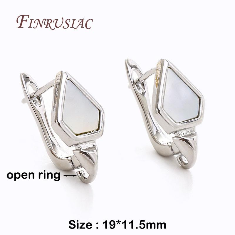 18K Gold Plated Anti-Allergy Basic Ear Wire Hook Earring Clasps Shvenzy Accessories Handmade DIY Women's Earring Making Fittings