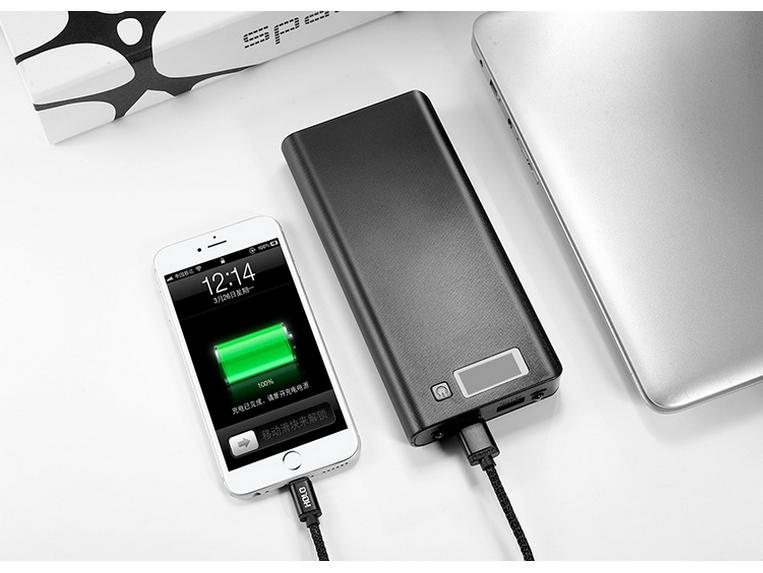 Solderless 8-Section 18650 Battery Box DIY Power Bank Kit with LCD Screen