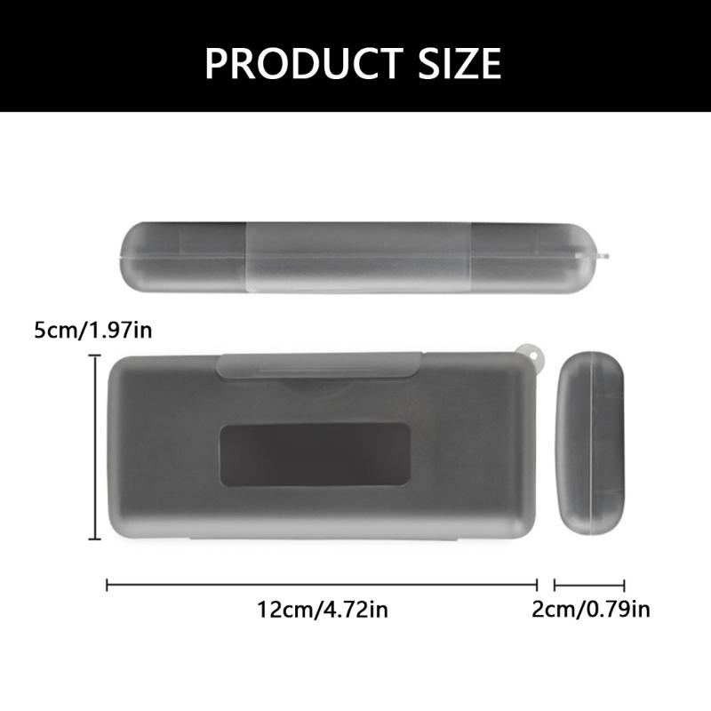 Reliable M.2 Storage Container Box Dustproof and Shockproof 2 Slots Hard Drive Protective Case for Digital Device Users