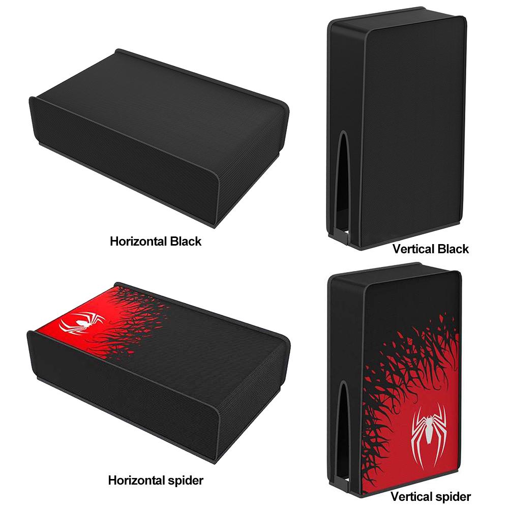 Horizontal Dust Cover for PS5 Slim Oxford Cloth Anti-Scratch Washable Protective Case for Sony Plastation5 Slim Game Accessories