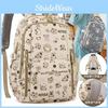 Capybara Pattern Printing Backpack For Students Large Capacity School Gift Bag