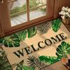 Entrance Door Mat, Entrance Dust Removal Mat, American Flower Shoe Changing Area, Anti Slip Mat, Household Floor Mat Kitchen Mat