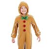 Christmas Gingerbread Man & Halloween Skeleton Knight Children's Jumpsuit Costume