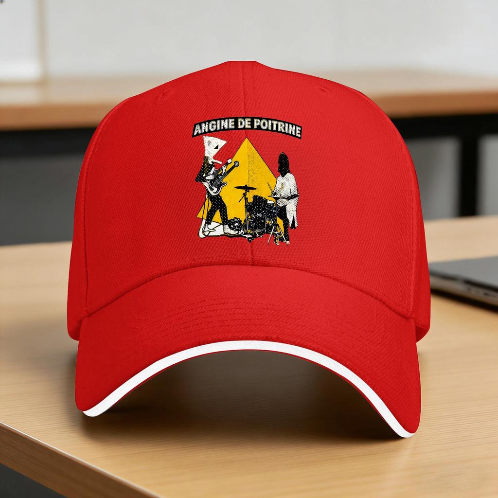 Angine de Poitrine Baseballpet Outdoor Sporten Verstelbare Truckerpet Koppel Vrouwen Casual Custom DIY Baseballpetten