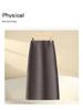 Winter 2025 Women's High-Waisted Wool Plaid A-Line Mid-Length Skirt