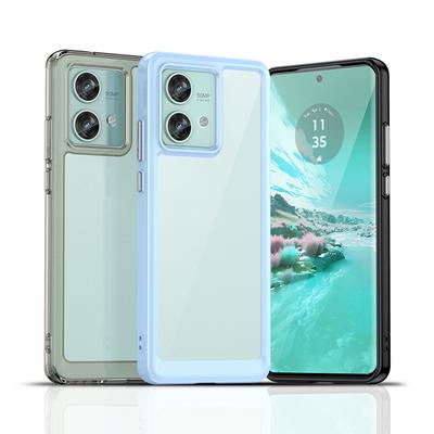 Farebný ochranný kryt Pre Moto Edge 40 Neo Nárazuvzdorný zadný kryt