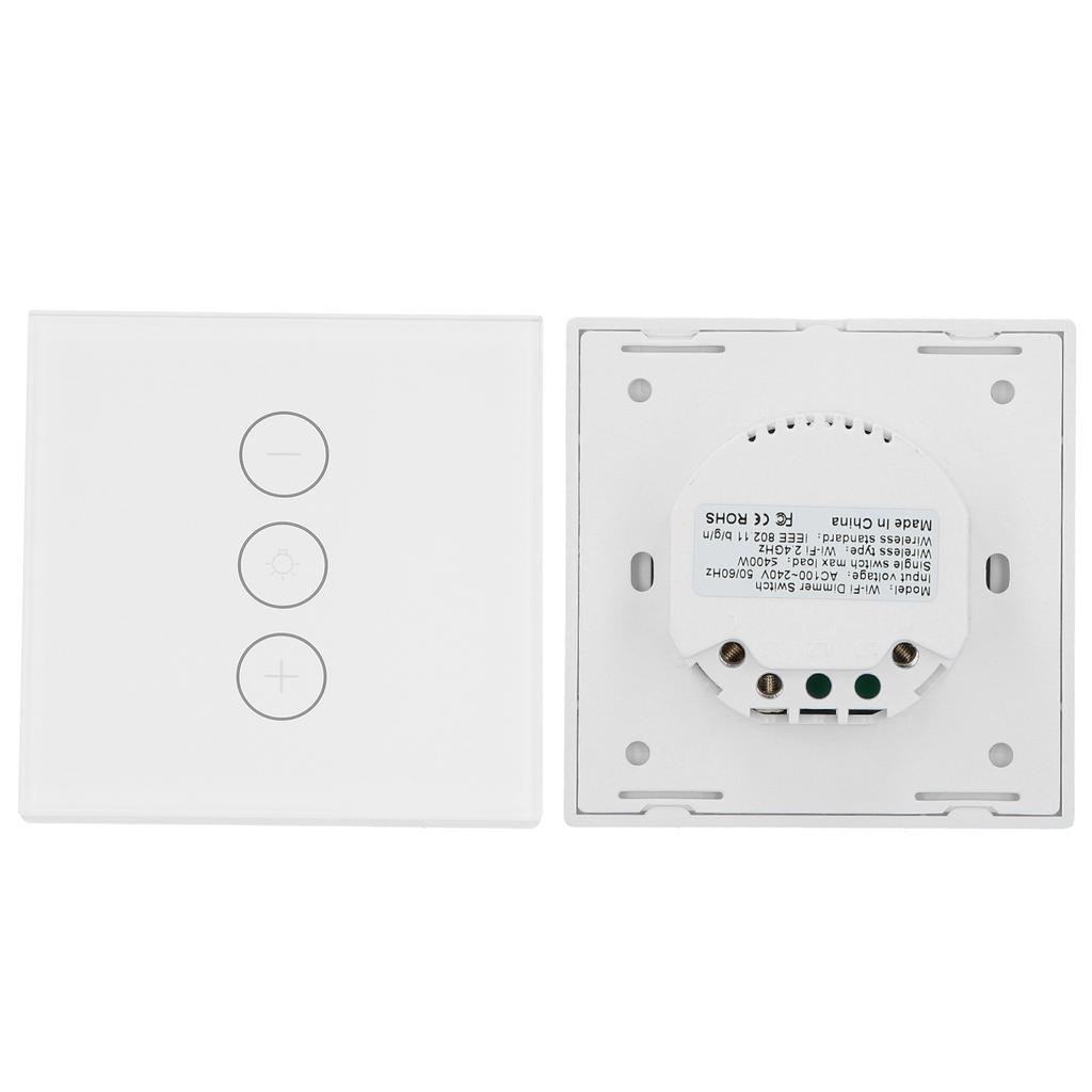 Smart WiFi Switch Light Voice Control 3‑Way Adjustable Type 86 Household