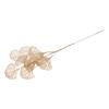 Eucalyptus Leaf Gold Fan Leaf Accessories Golden Color Simulated For New Year Wedding Decorations Hight Quality