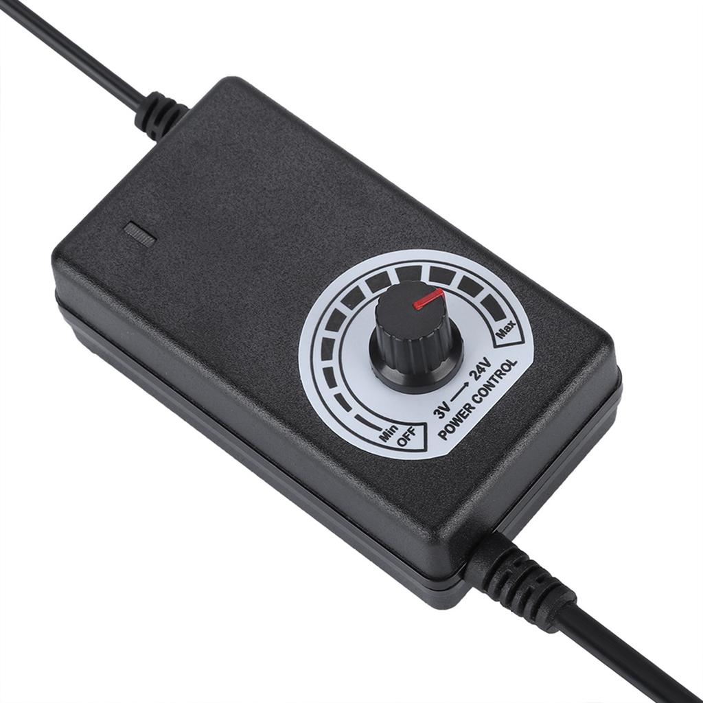 24W 3 24V Power Supply Charger Adapter with LED Display Voltage Regulation