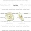 Mori Style White Lace Camellia Earrings: High-End Niche Design for Autumn & Winter 2025