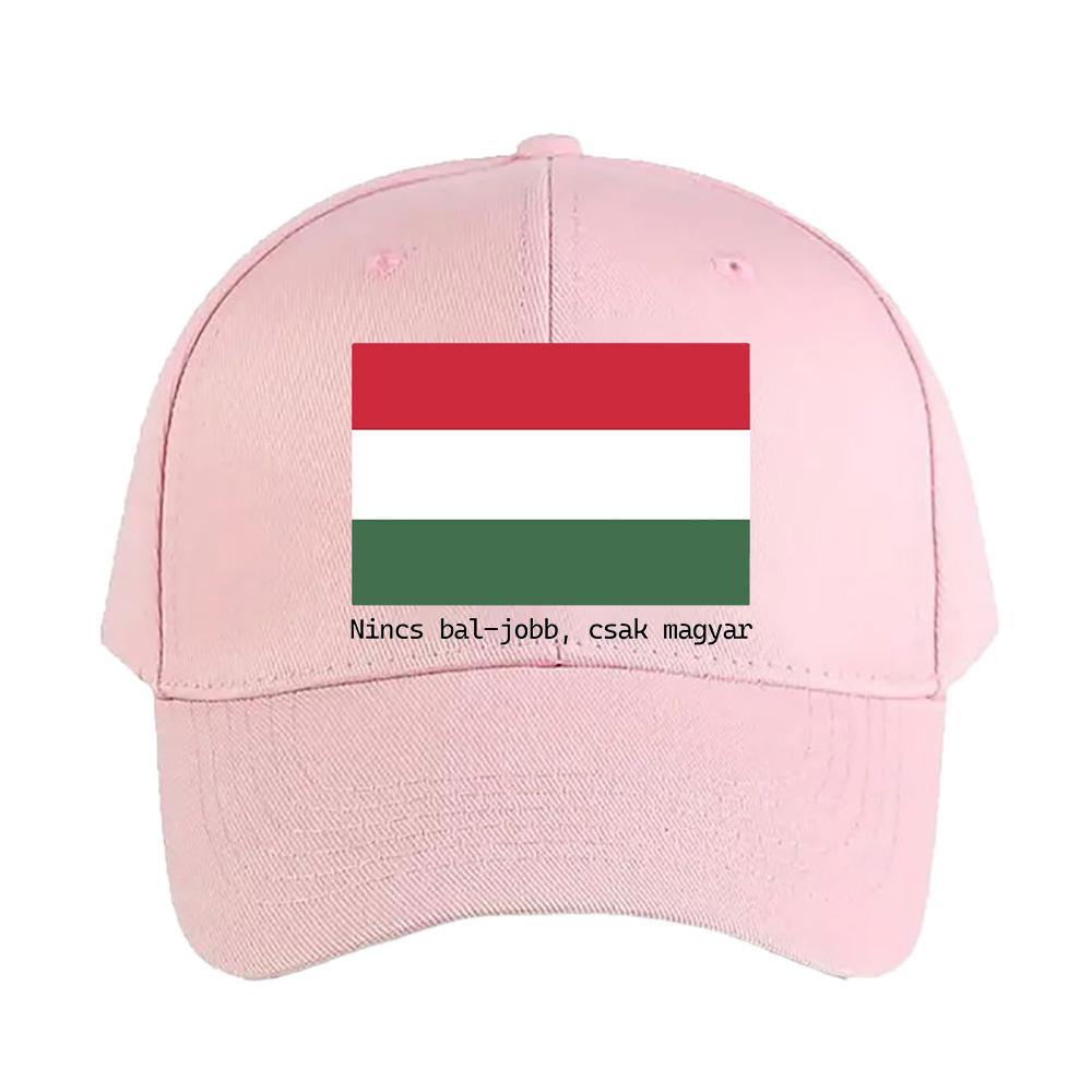 Hungarian Flag Nincs bal jobb csak magyar Baseball cap woman men summer Casual sun hat Adult adjustable hiking fishing hat