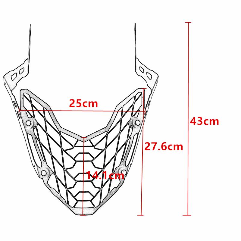 CB400X Motorcycle Headlight Protection Cover For Honda CB400X CB500X CB 400X CB 500X Accessories Headlight