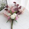 1 Bouquet Fleur Artificielle Décoratif Sans Flétrissement Arrangement Floral Soie Artificielle Plante Fleur Artificielle Décor de Fête