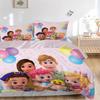 Family Celebration Balloons Print 3Pcs Bedding Setduvet Cover With 2 Bedropillowcase Home Birthday Gift