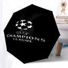 1pc UEFA Champions League Automatic Open Close Umbrella Windproof Canopy, Automatic Open Close Button10233