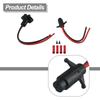 New Practical Receptacle Receptacle - 10AWG - 12V - Male Female Connector - Plug Receptacle Kit - Trolling Motor
