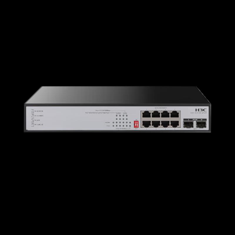 

H3C S1210F-PWR 10-Port Gigabit PoE Switch