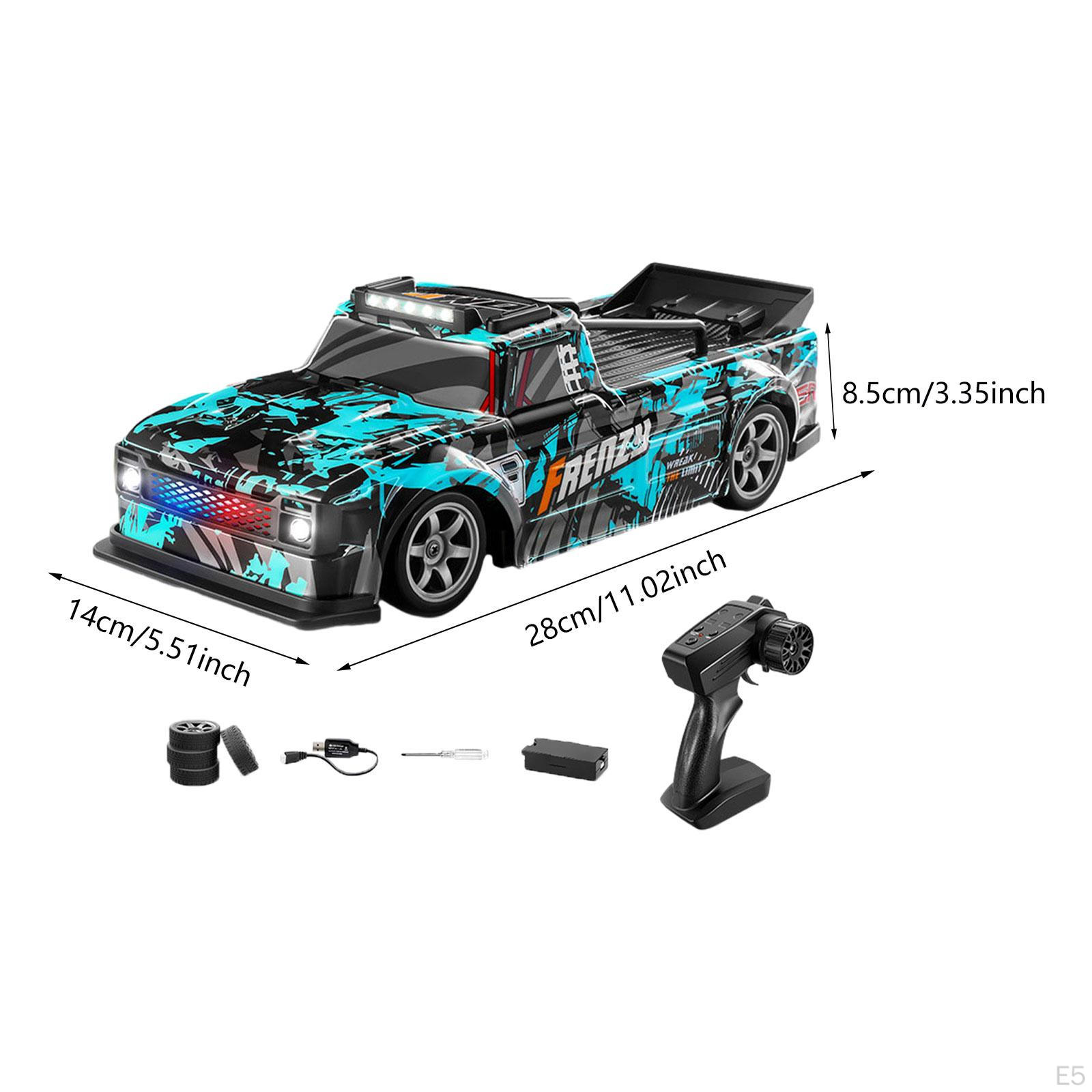 1/16 RC Drift Tire Модель автомобиля 4WD Перезаряжаемые Drifting Шины Гоночная Спортивная — фото 7