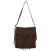 Autumn and winter retro fashion bag women's 2025 new French niche design fringed bag trendy personalized commuter shoulder bag
