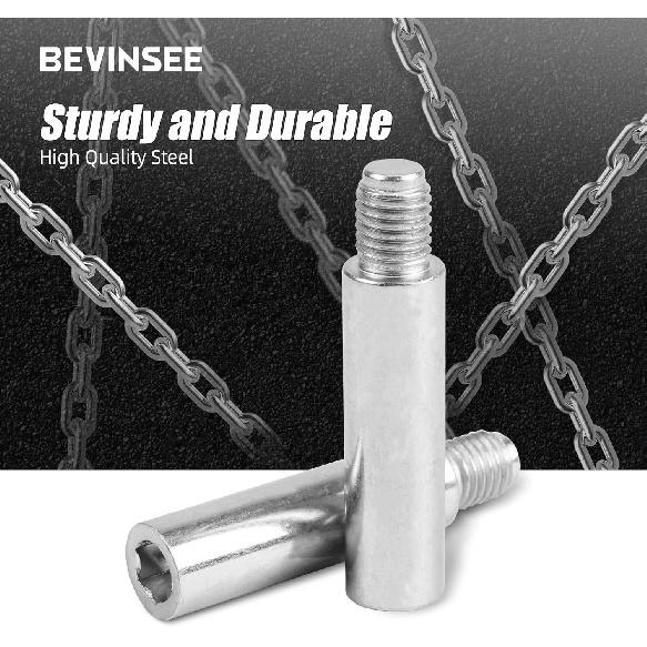 Bevinsee 4Pcs Caliper Guide Slider Pins Compatible with E46 E92 E36 E85 E86 320i 325i 325xi 328i 328xi 330i