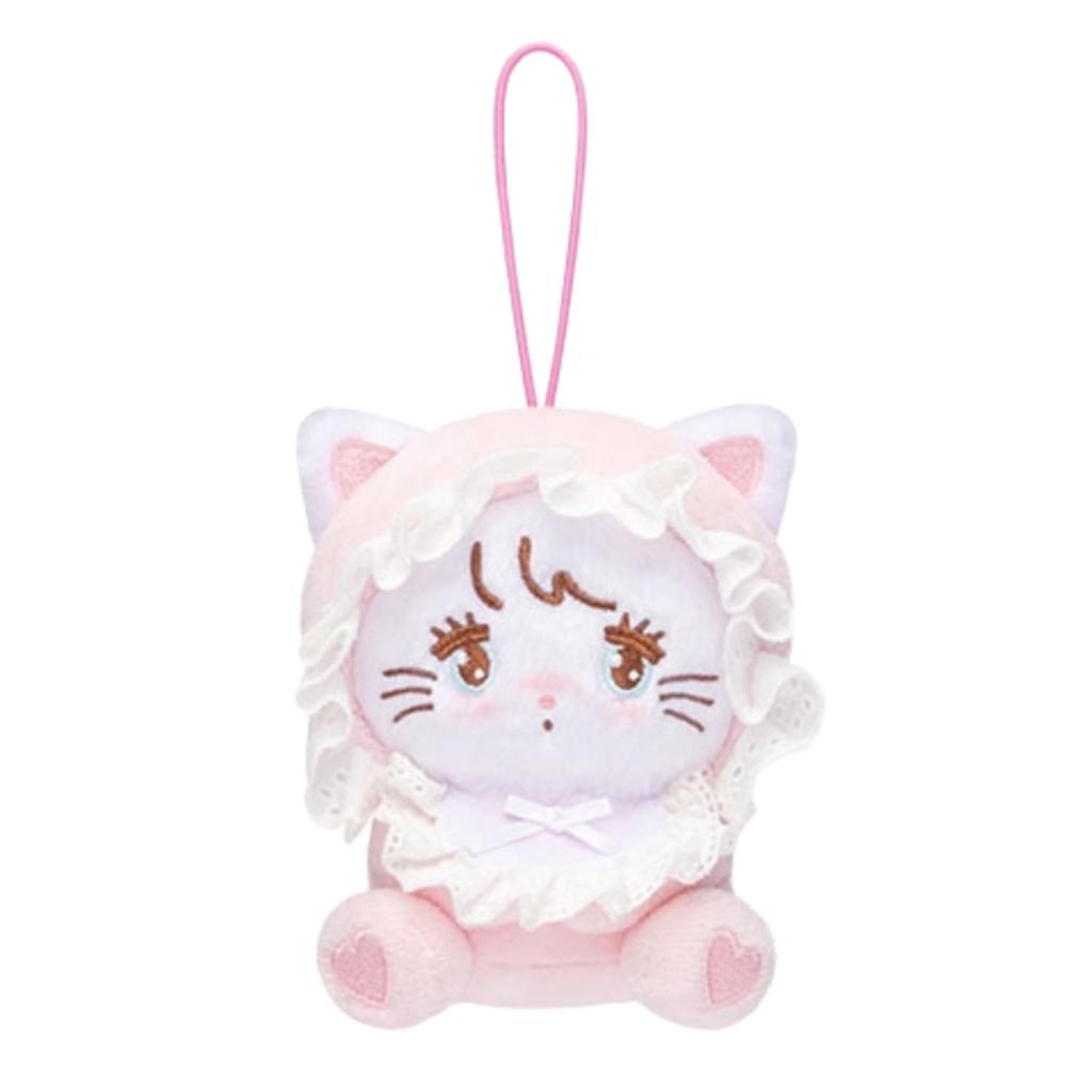 Mikko Characters Fluffy Baby Mascot, 4 Types, Approx. 10cm (Moose)