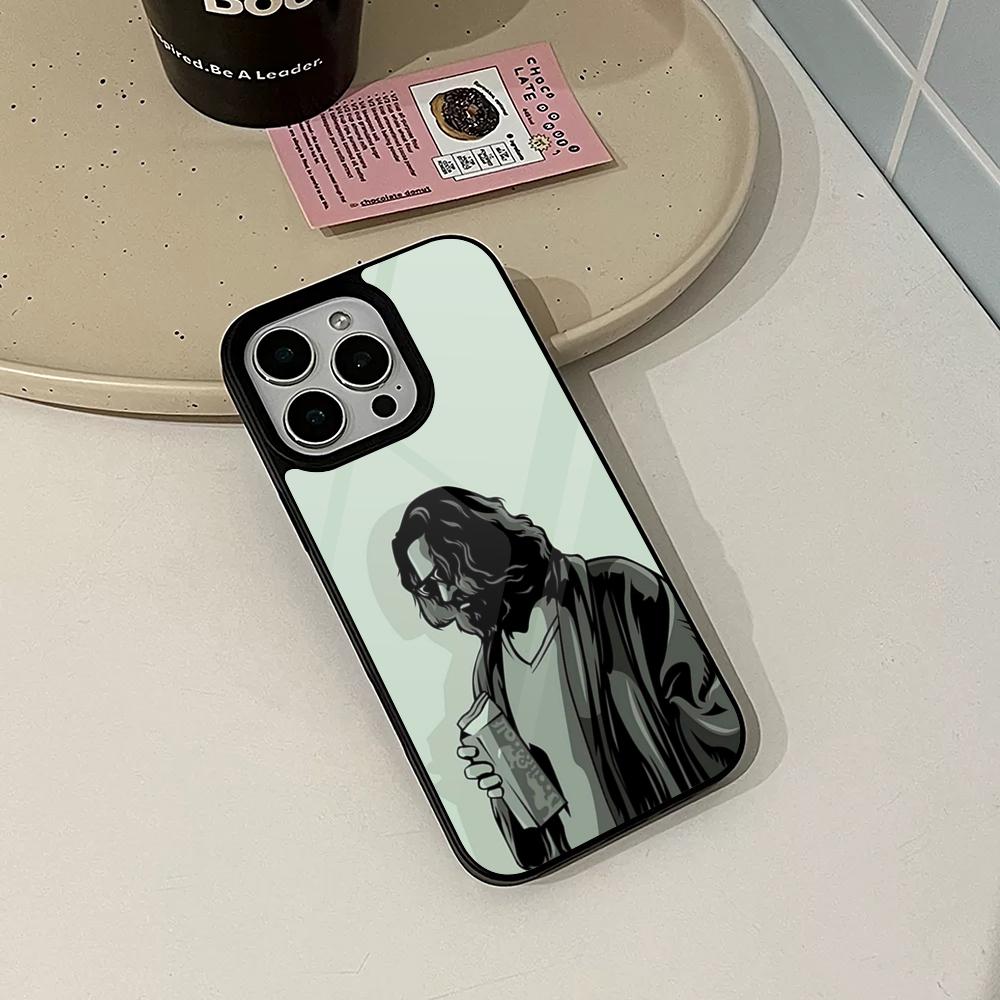 

Чехол для телефона с фильмом «Большой Лебовски» для iPhone 17 16 15 14 Air 13 12 11 Pro Max Mini Plus Fundas Shell PC+TPU Чехол iPhone 15 Plus