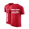 2026 Sea Doo Seadoo Moto New Summer Men's Brand T-Shirt Short Sleeve Round Neck Casual Fit Comfortable Quick Drying T-shirt Tops