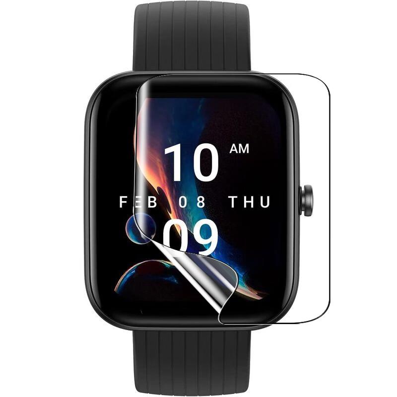 For Huami Amazfit Bip 3 Bip3 Pro Smartwatch Screen Protectors Soft TPU Anti-scratch Hydrogel Protective Films for Amazfit Bip 3