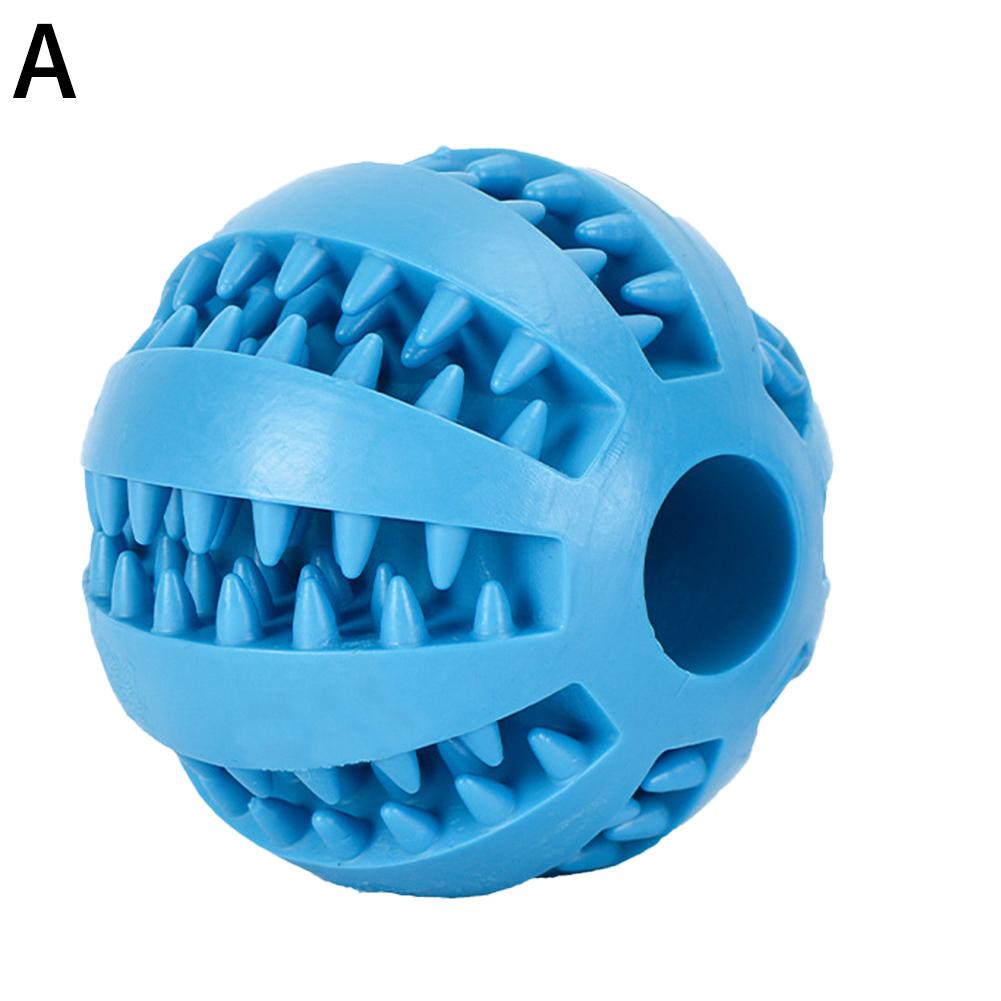 NEW Dog Ball Toys For Small Dogs Interactive Elasticity Puppy Chew Toy Tooth Cleaning Rubber Food Ball Toy Pet Stuff Accessories