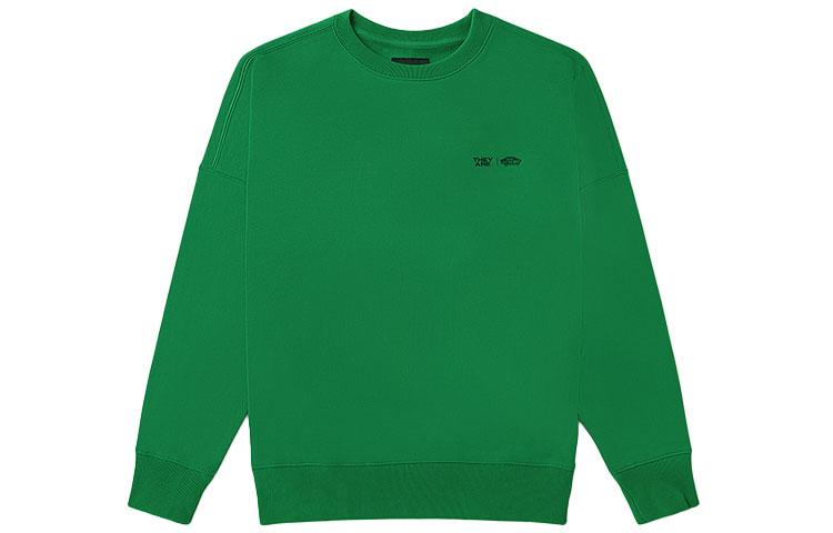 Vans Sweatshirts Unisex Green Crew Neck Moderate Regular VN0A5F5RZHF1 S