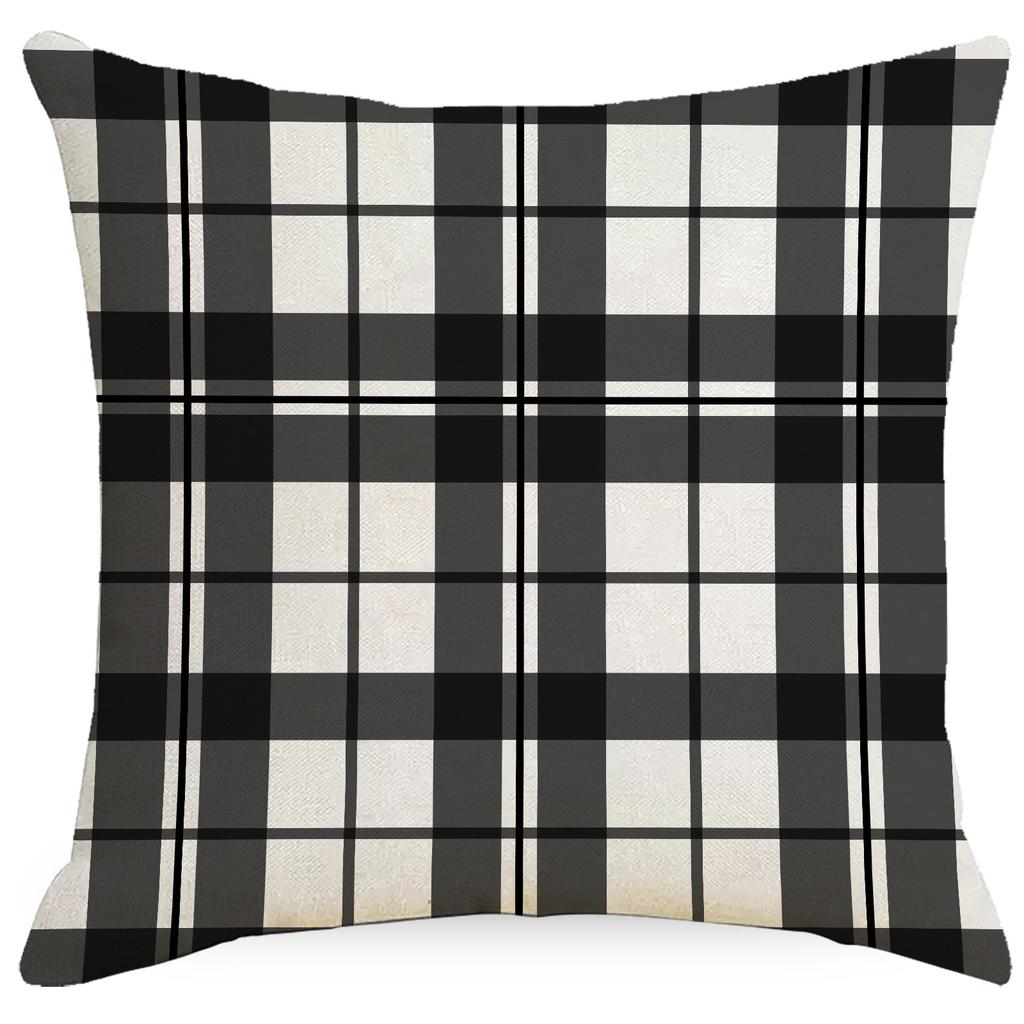 New Christmas Themed Christmas Tree Snowflake Decoration Pillowcase Made of Linen