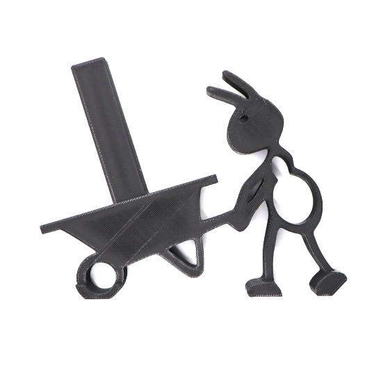 Ant Toilet Paper Holder 3D Printed Funny Ant Toilet Roll Holder Tabletop Paper Roll Stand for Bathroom Kitchen Decoration