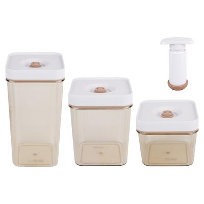 Extra Large Refrigerator Snacks Organizers Vacuum Sealed Box Moisture-Proof Food Storage Container with Dustproof Lid