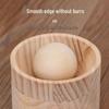 ZISIZ Wooden Dumpling Press & Rolling Pin Set