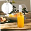 PHENOFICE 2-Piece Glass Bottles with Lids, Clear and Colorless, for Oil, Dressing, Juice, Vinegar, Sauces, and Soy Sauce Dispensers, Reusable Kitchen