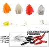 5PCS New S  L Steel Ball Fishing bead sound bar Shake Attract Tie Tying Sound Bar Baits DIY Tools