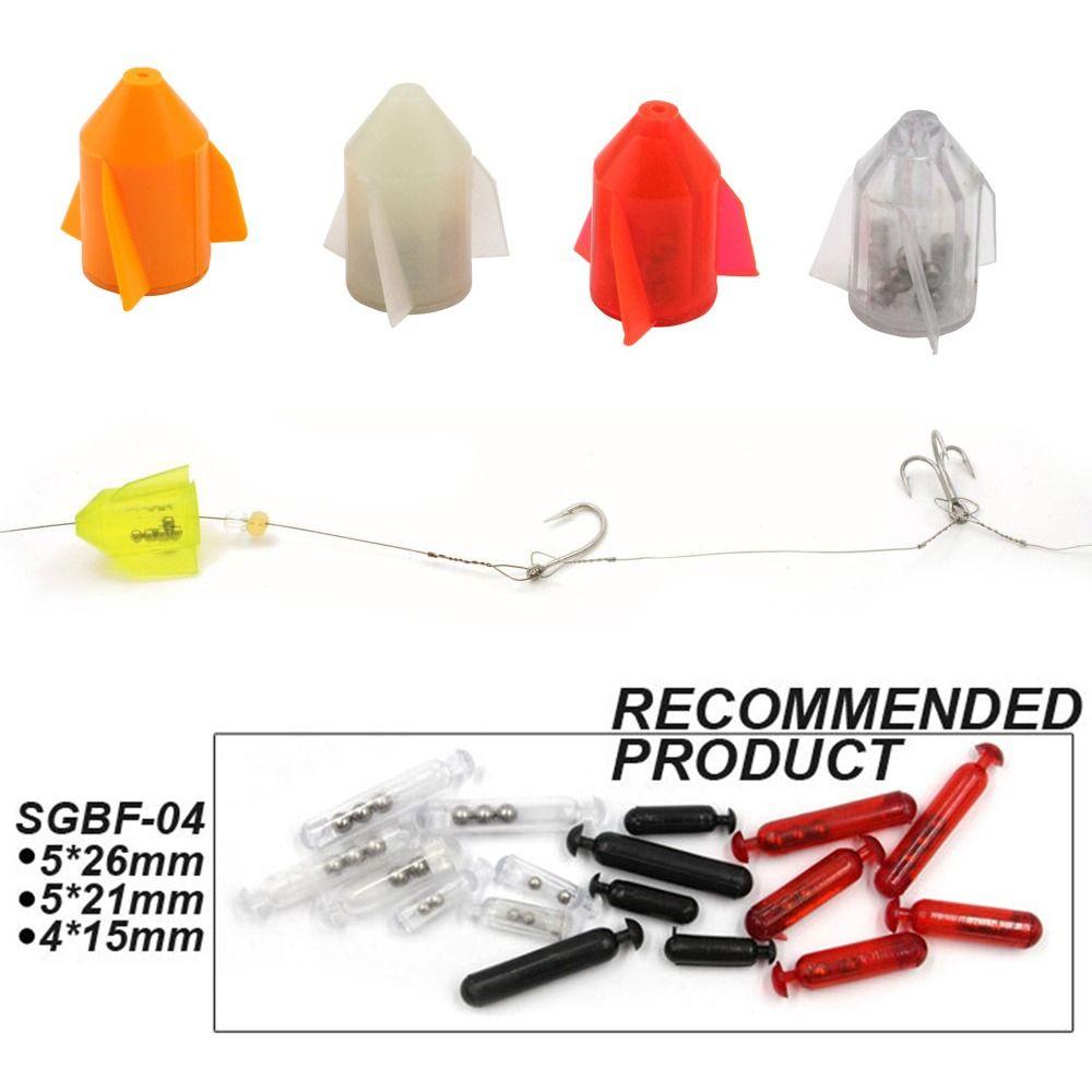 5PCS New S  L Steel Ball Fishing bead sound bar Shake Attract Tie Tying Sound Bar Baits DIY Tools