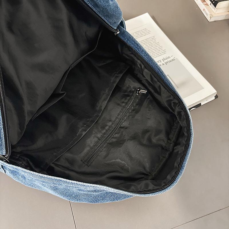 Denim Ryggsekk Dame Ryggsekk Student Skolesekk