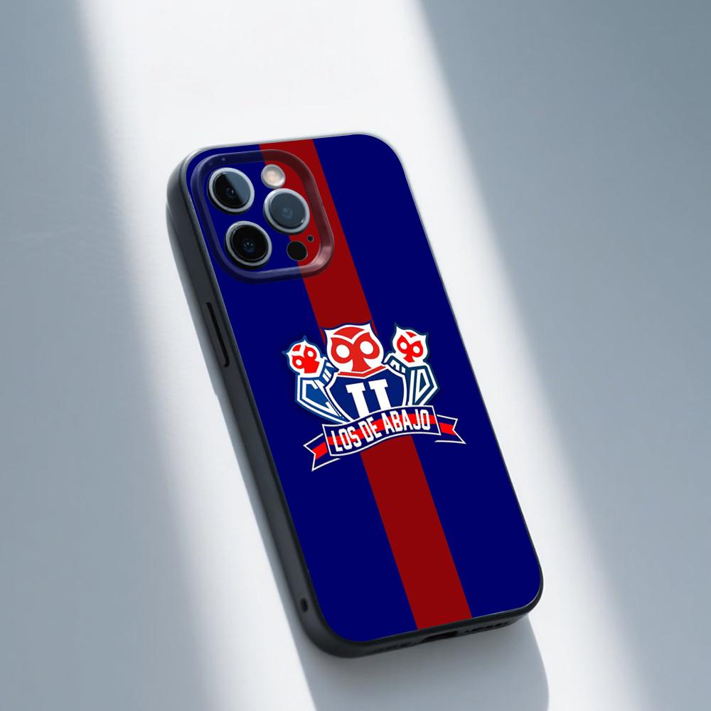 C-Chile University Logo Phone Case For iPhone 16,15,14,13,12,11,Pro,Max,Plus,X,XS,XR,SE,8,7,Mini,Soft Silicone Black Case