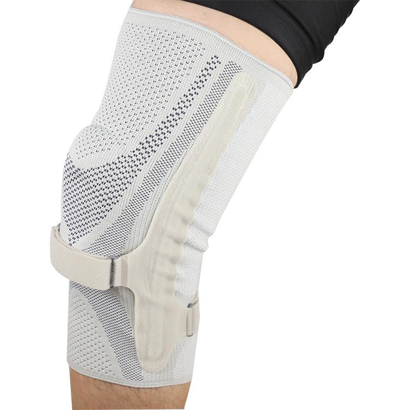 

Спортивные наколенники Производитель поставляет горизонтальные вязальные силиконовые пружинные наколенники, наколенники для баскетбола, альпинизма, мужские и женские наколенники XL