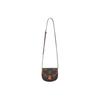 Celine Besace Logo Print Triomphe Heart Embroidery Mini Crossbody Bag Women Bags Brown 196702ECK-04LU